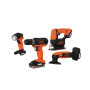 Kit Gopack 4 Herramientas Electricas Black & Decker