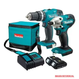 Kit de taladros Inalámbricos Makita 18V Herramientas