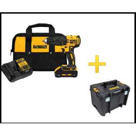 KIT Taladro dewalt dcd778d2 MAS Caja DWST17814