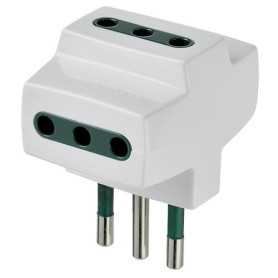 Adaptador de corriente Triple VIMAR S11+3P11