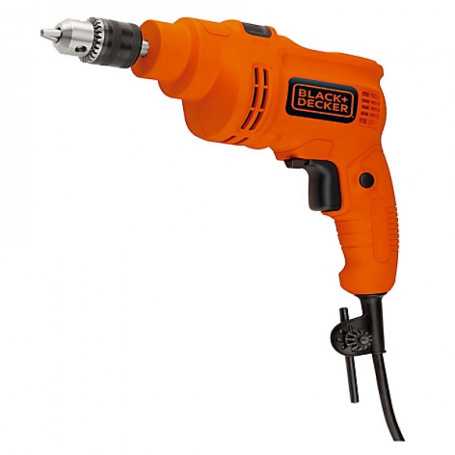 taladro percutor 3/8" 550w black and decker hd555-b2c