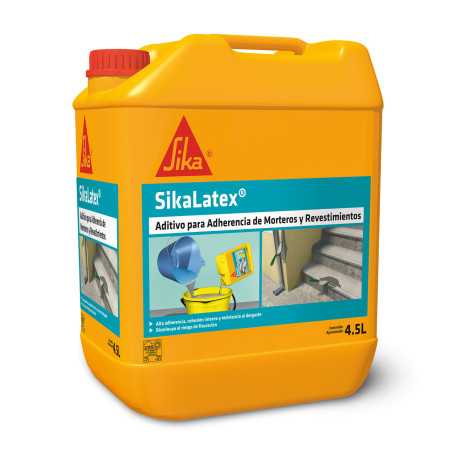 Sika latex bidón 4,5Lts.