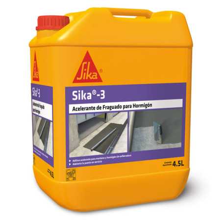 Sika-3 bidón 4,5Lts