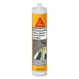 Sello adhesivo para cubiertas y canaletas Sika 300ml