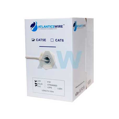 Cable Utp Exterior FTP CAT6 100MTS 23AWG CCA