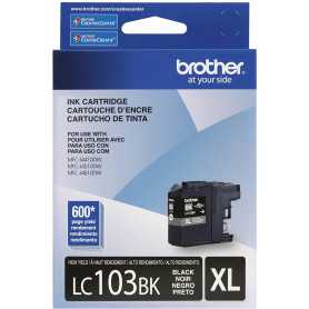 BROTHER LC103BK Cartucho de Tinta, Color Negro