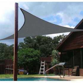 TOLDO VELA RM 160GR TRIANG 2X2 GRIS