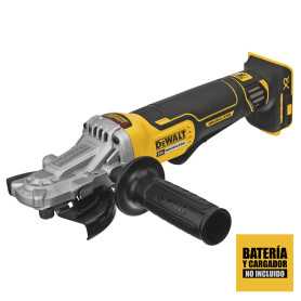 ESMERIL ANGULAR DEWALT CABEZA PLANA 5 20V XR BARETOOL (SIN BATERIA/SIN CARGADOR) DCG413FB