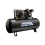 COMPRESOR DE AIRE TRIFÁSICO 5,5HP 300L 115PSI CORREA HYUNDAI 82HYXY300