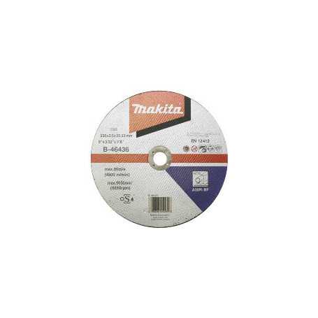 DISCO CORTE METAL 9" (230 X 2,5 X 22,23 mm.) RECTO / A30R-BF