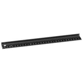 Regla de corte de Aluminio - negra- 30 cm