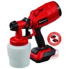 Pistola de pintar inalámbrica Einhell | 18V| 650 ml/min