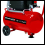 Compresor de aire 24L Einhell | 1,5 Hp | 160 l/min | 8 bar