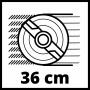 corta césped electrica 1500 w Einhell| ancho de corte: 30 cm/vol. recolector: 25 lts