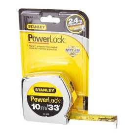 STANLEY WINCHA POWERLOCK 1X10MT 33-463S