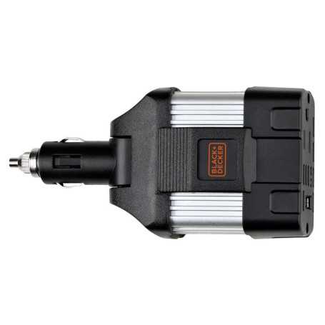 Inversor de corriente auto black and decker 100W