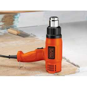 PISTOLA CALOR 1500W black and decker hg1500