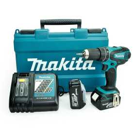 Taladro percutor inalambrico makita 18v DHP456RFE