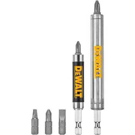 Set de Guías Magnéticas + Puntas para Atornillar 7 Piezas DW2095