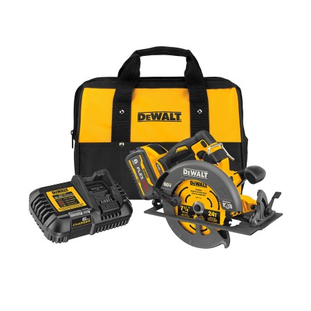 Kit Sierra Circular 7 1/4  60V dewalt DCS578T1-B2 Herramientas