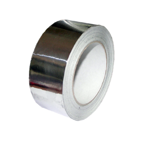 cinta adhesiva de aluminio 30 mic. (25mmx50mts.)