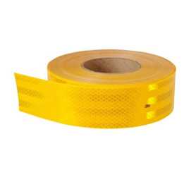 cinta reflectante alta amarilla (25mmx5mts.)