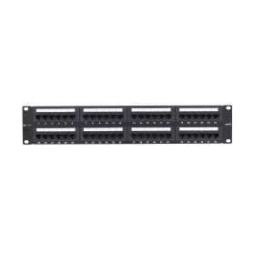 Patch panel 24 puertas categoria 5e