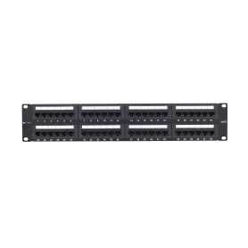 Patch panel 24 puertas categoria 5e