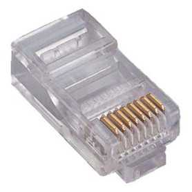 Conector rj-45 Cat 5e 100 Unidades