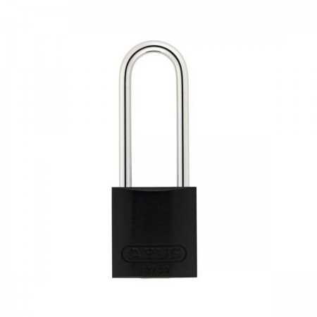 Candado de Aluminio Abus 72/40 HB75 Negro – Seguridad Duradera y Resistente