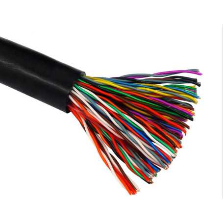 Cable multipar telefonico exterior 25 pares 24awg