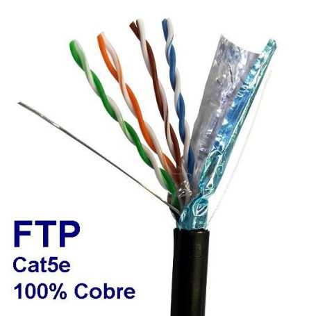 Cable FTP Categoría 5e Rollo 305 Metros