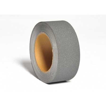 Cinta Antideslizante PVC Gris 48x4,5 cm