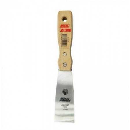 Espátula Metálica Flexible Lisa 40 mm