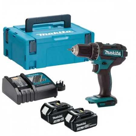 Taladro Atornillador Makita 18V DDF482RFJ