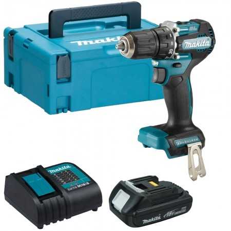 Taladro Atornillador makita 18v 13 mm DDF487SY1J