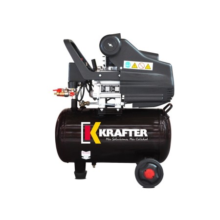 COMPRESOR KRAFTER 24 LTS 2 HP Compresor de aire