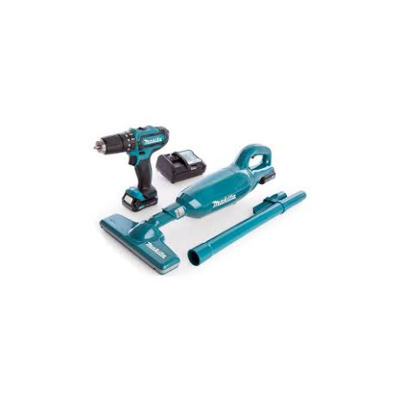 ASPIRADORA CL106 y TALADRO PERCUTOR makita HP333 12V kit de herramientas