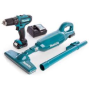ASPIRADORA CL106 y TALADRO PERCUTOR makita HP333 12V kit de herramientas