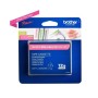 CINTA BLANCO SOBRE ROSA FRESA SATIN 12*5MM Cintas Rotuladoras