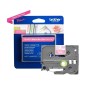 CINTA BLANCO SOBRE ROSA FRESA SATIN 12*5MM precio online