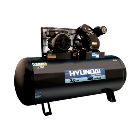 COMPRESOR HYUNDAI 3HP 300L Maquinaria