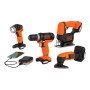 Kit Go pack 4 Herramientas + 2 Baterias kit de herramientas - vista detalle