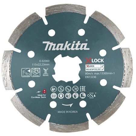 producto makita E-02060 115mm Accesorios de herramienta