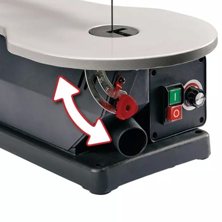 SIERRA CALADORA DE BANCO  120 W Velocidad: 400 - 1.600 r.p.m Einhell