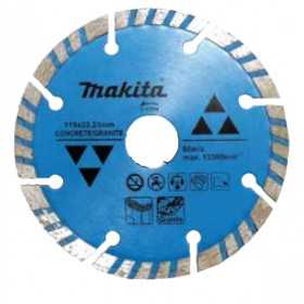 DISCO DIAMANTADO 115mmx22.23MM TURB./SEG CONCRETO Y GRANITO