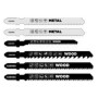 set de 6 hojas sierra calar KWB 626275 Accesorios caladoras