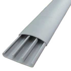 Bandeja para Piso Canal Kalop 7.5 x 17 Gris para Cableado Electricidad