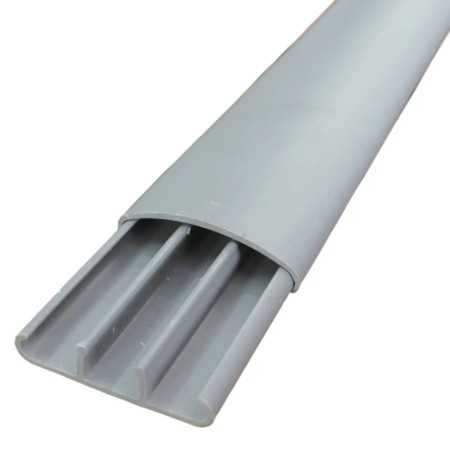 Bandeja para Piso Canal Kalop 7.5 x 17 Gris para Cableado Electricidad