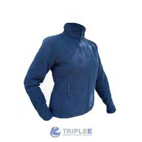 Micropolar Thermal Mujer Azul Marino Manga Larga Ropa de trabajo
